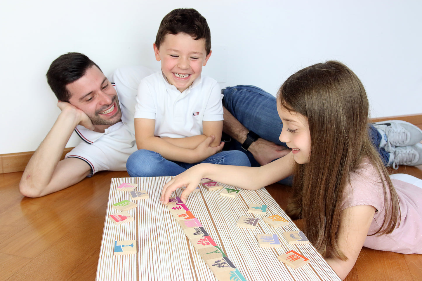    DOMINO-GIRAMONDO-GIOCO-FSC-FAMIGLIA-MILANIWOOD-MADE-IN-ITALY